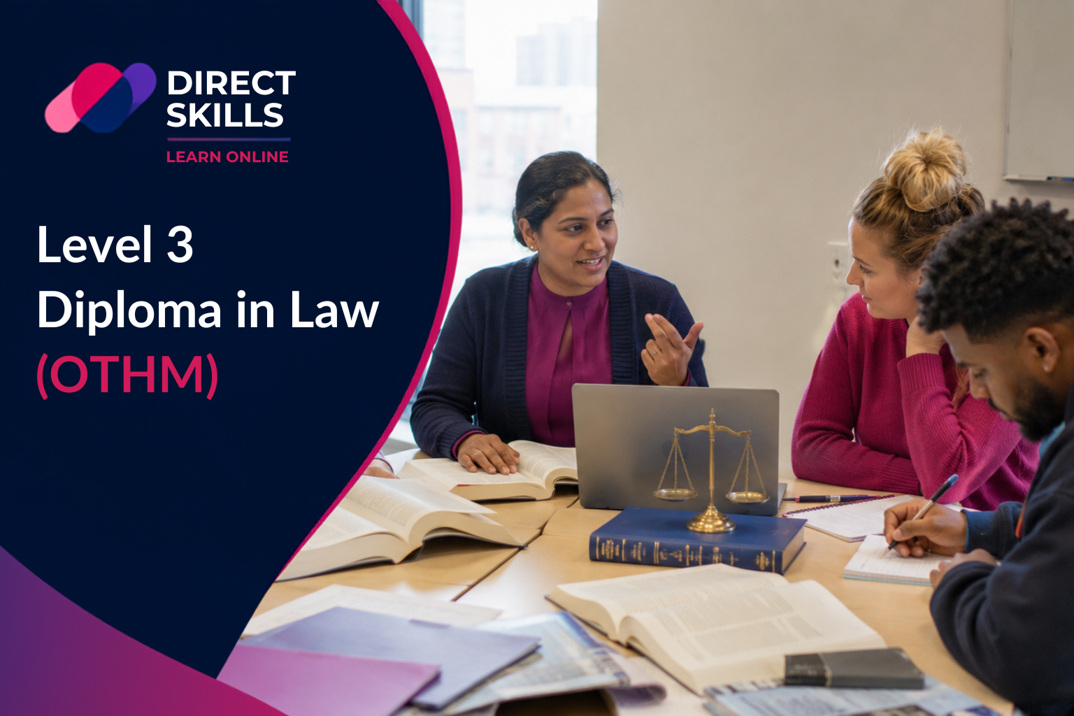 Level 3 Diploma in Law (OTHM)